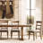 Eileen Solid Wood Dining Table