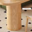 Bureau rectangulaire en bois massif Burlywood
