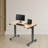 Adjustable Metal Base Standing Desk-60317193-60317186