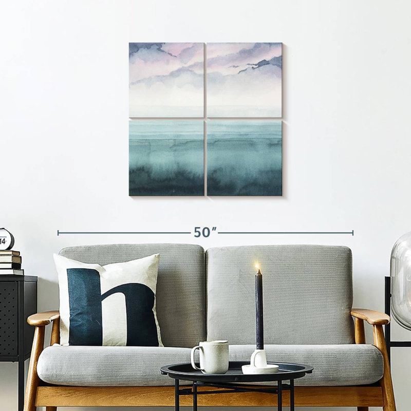 Dusk On The Bay II, 26" H x 26" W