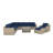 8-Person Patio Conversation Set with Cushions-48201300