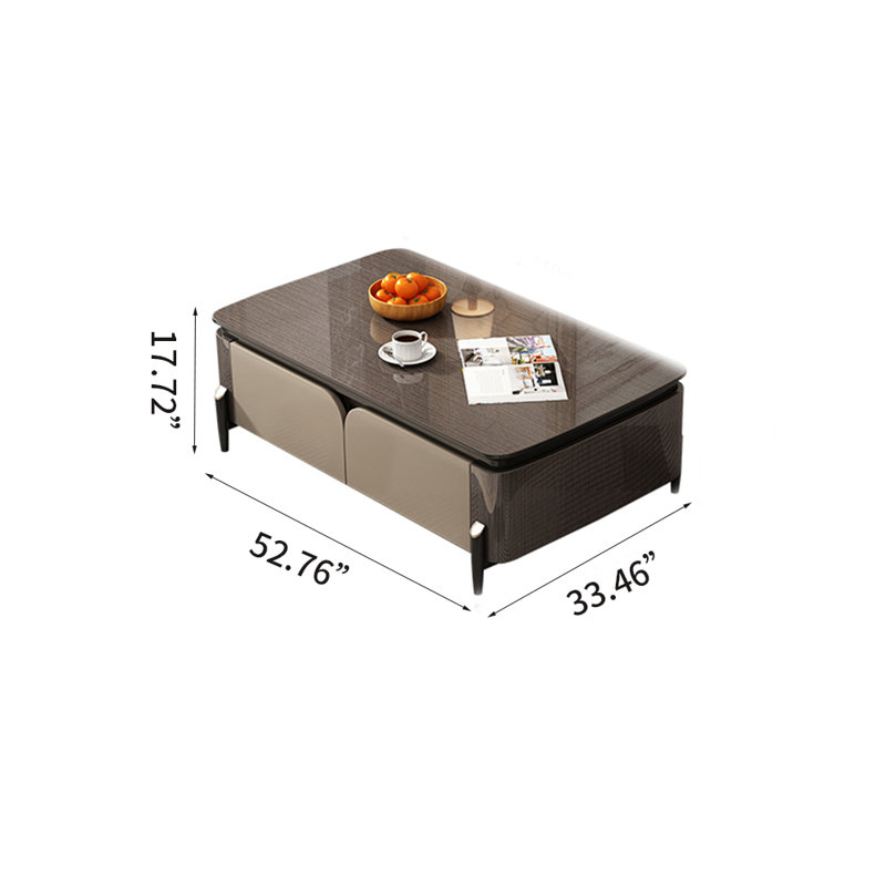 Pupo Solid Wood Coffee Table