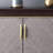 Design sense light luxury solid wood TV cabinet