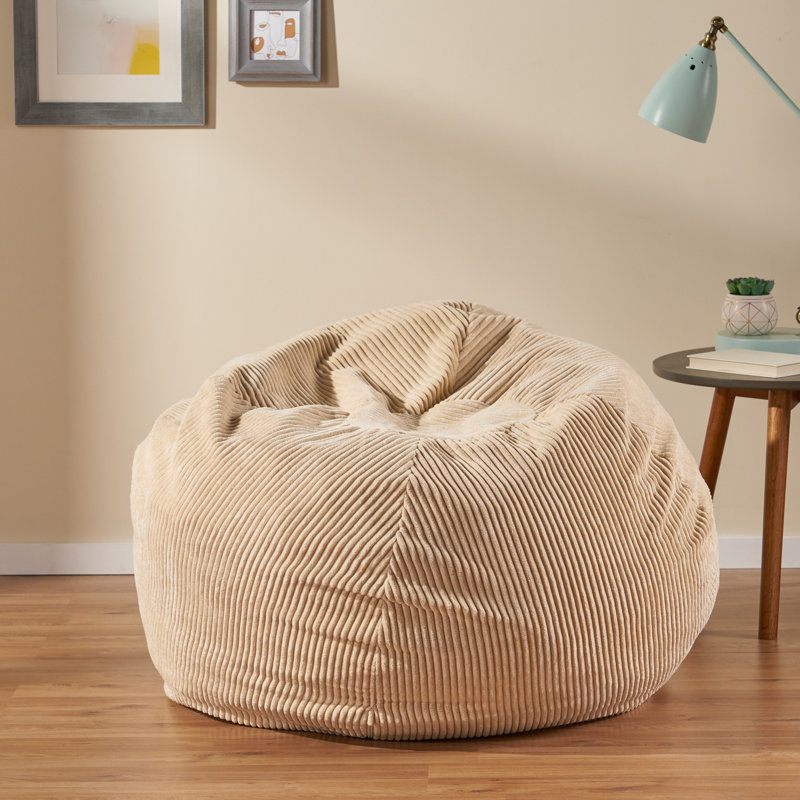 Hampton Bean Bag Sofa, Ivory