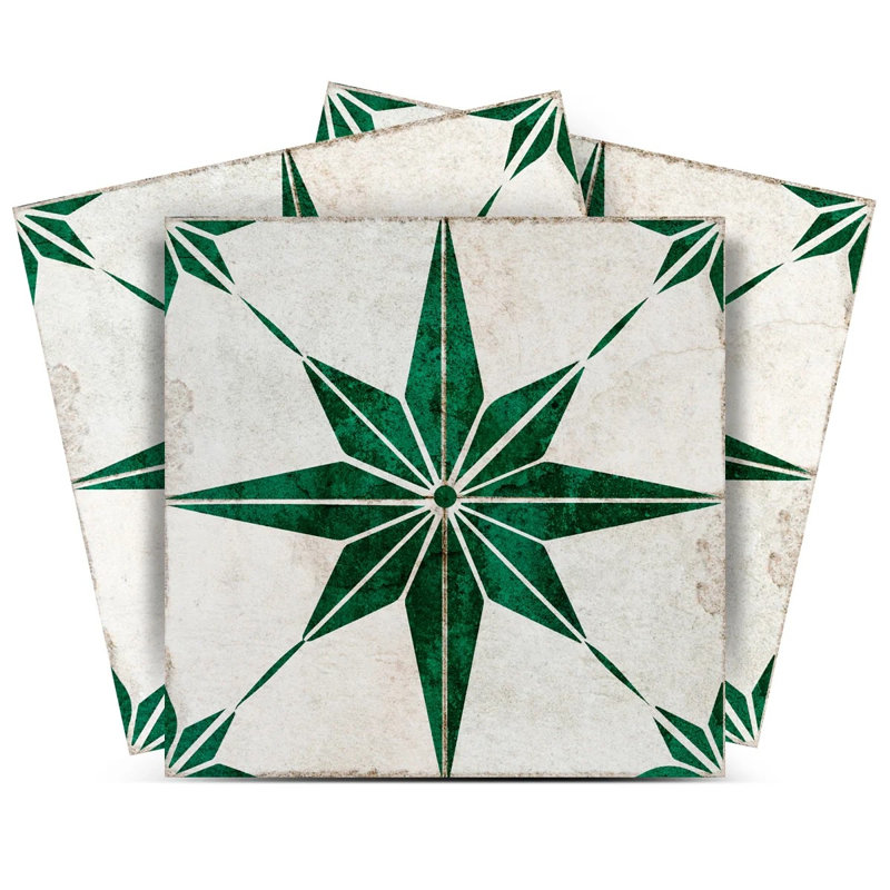 Carreau de mosaïque auto-adhésif en vinyle l 8 po x L 8 po