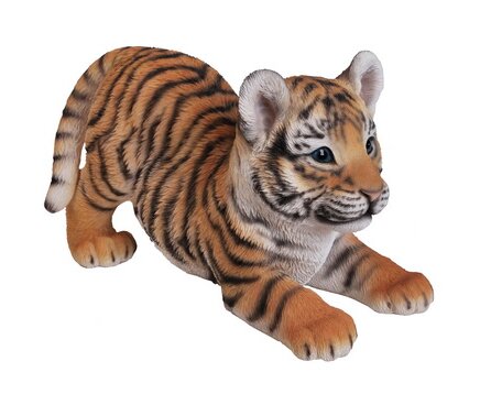 Playing Tiger Cub Figurine