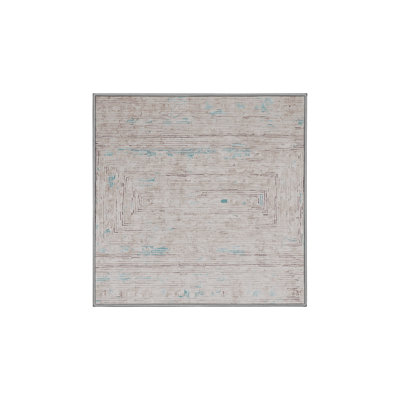 Machine Washable Gray Area Rug