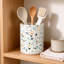 Ceramic / Porcelain Cylinder Utensil Crock