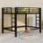 Loft Bed Featuring An Easy Climb Ladder And Safety Guardrails-902138624