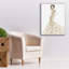 Toile épique «Beautiful Lady 1 Neutral» par James Wiens, 26 po x 34 po-117540040