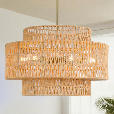 Lustre 6 lumières Boho