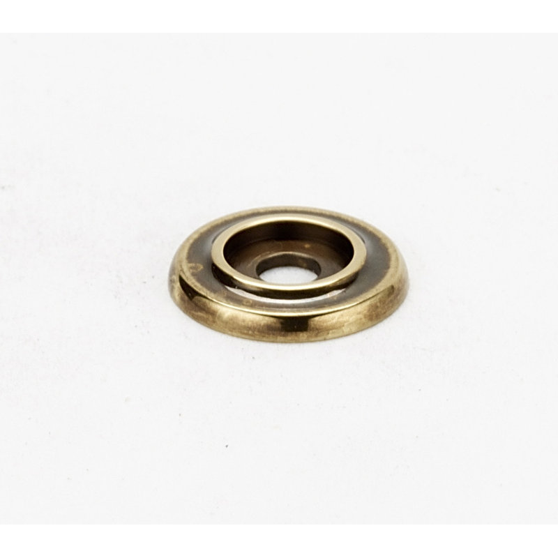 Traditional Brass Back Plate, Polished Antique