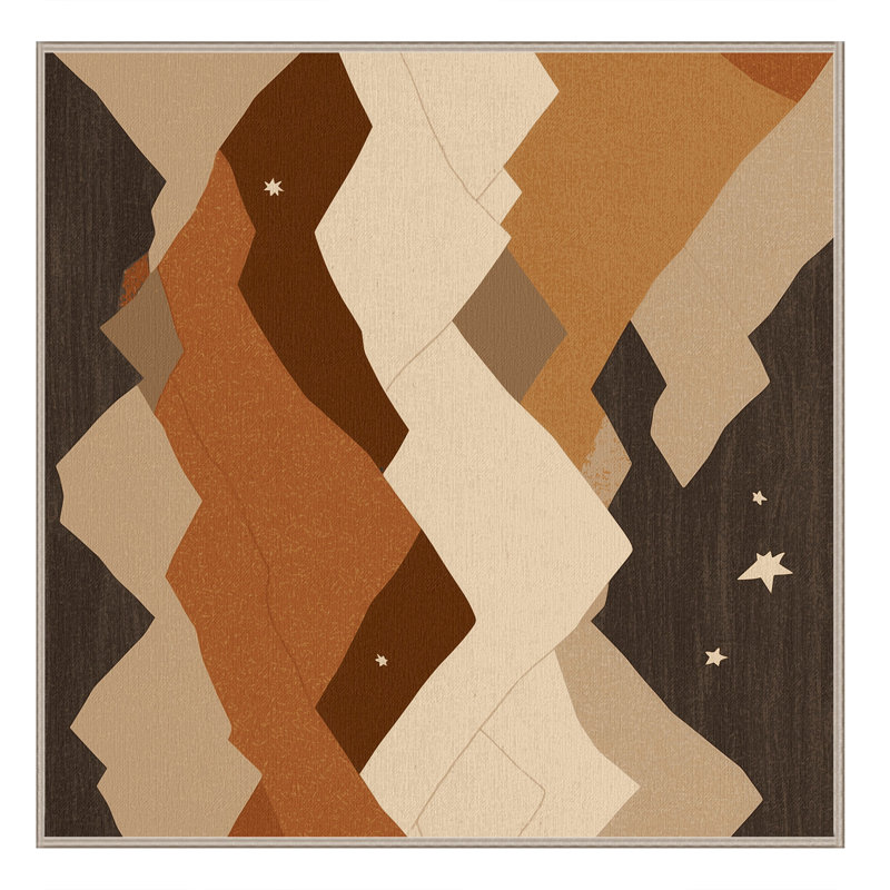 Tapis Starlit Ravine, Carré 6 pi