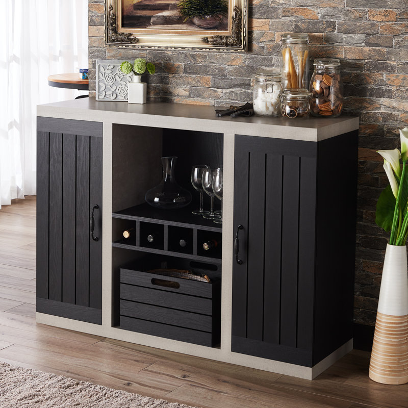 Heffernan 120cm Sideboard, Black