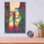Art mural en verre acrylique Rainbow Ballet-967481346