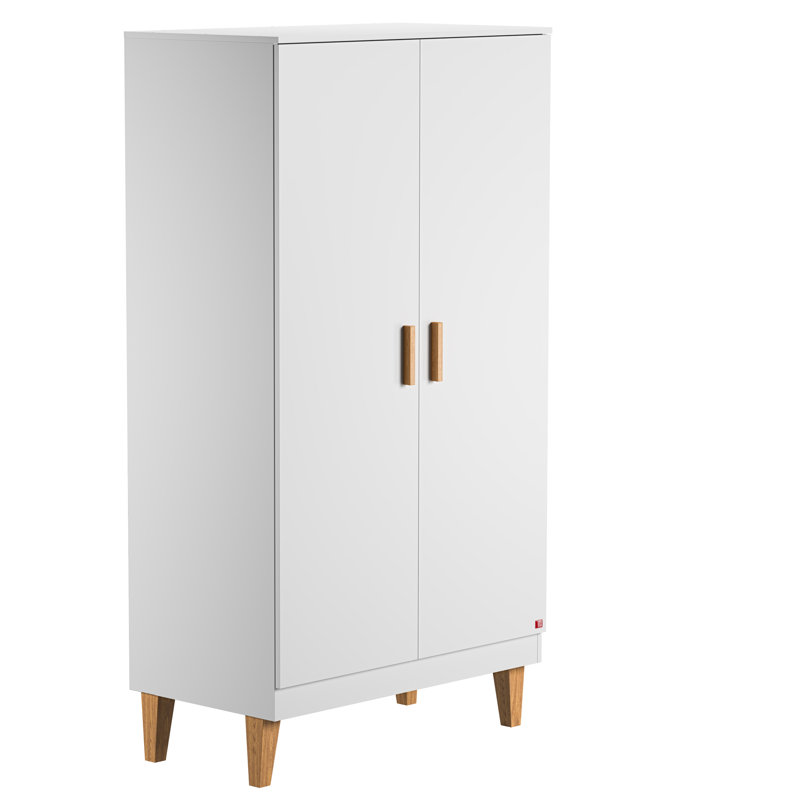 Jahn 2 Door Wardrobe, White