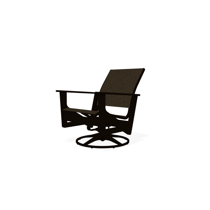 Wexler Outdoor Swivel Lounge Chair, Beacon Taupe Sunbrella®, Kona