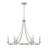 6 - Light Dimmable Wagon Wheel Chandelier-1322745300