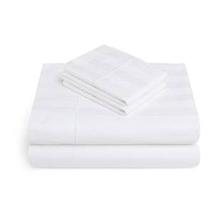 100% Cotton Striped Sheet Set