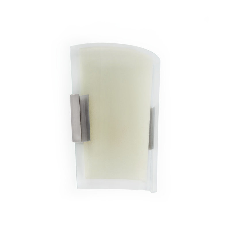 Twin 2-Light Flush Mount, Nickel matt