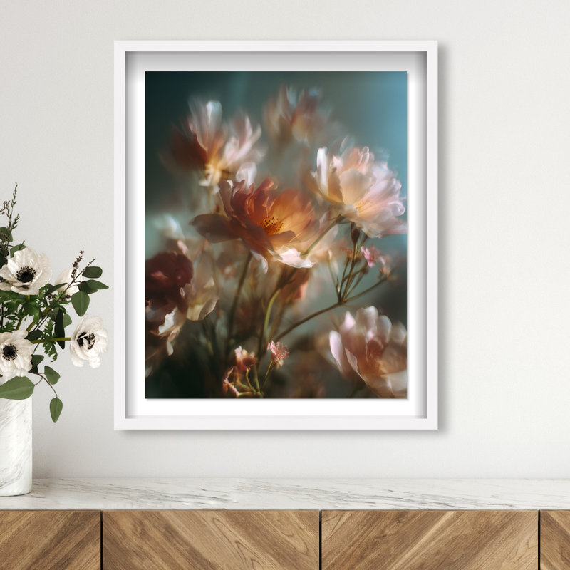 Mystic Meadow Framed Graphic Art, 31.5"H x 25.5"W, White Shadowbox