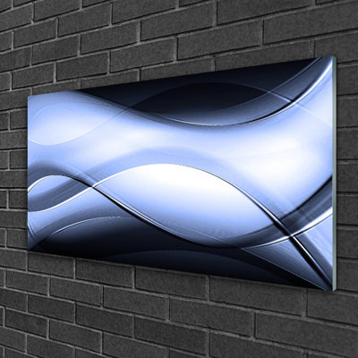 Art Abstract 1 Piece Wall Art on Glass