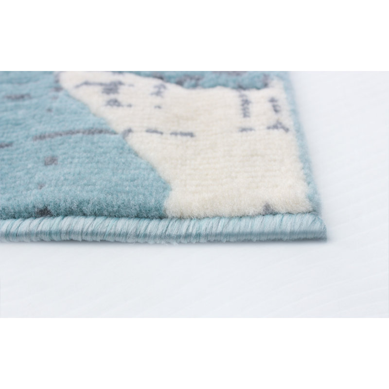 Ensemble de tapis à motif géométrique Janill, Rectangle 5 pi 3 po x 7 pi 7 po