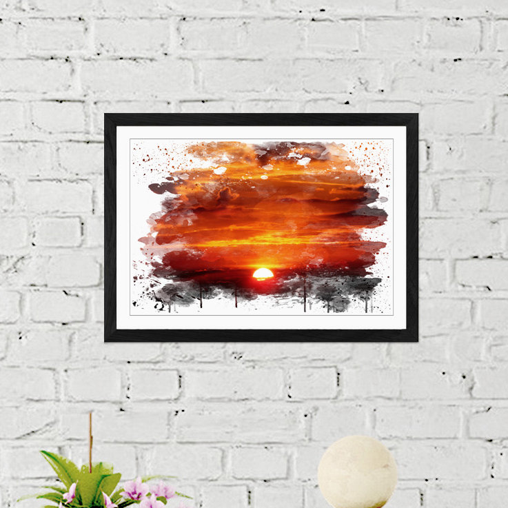 Print, 45cm H x 62cm W, Framed Picture