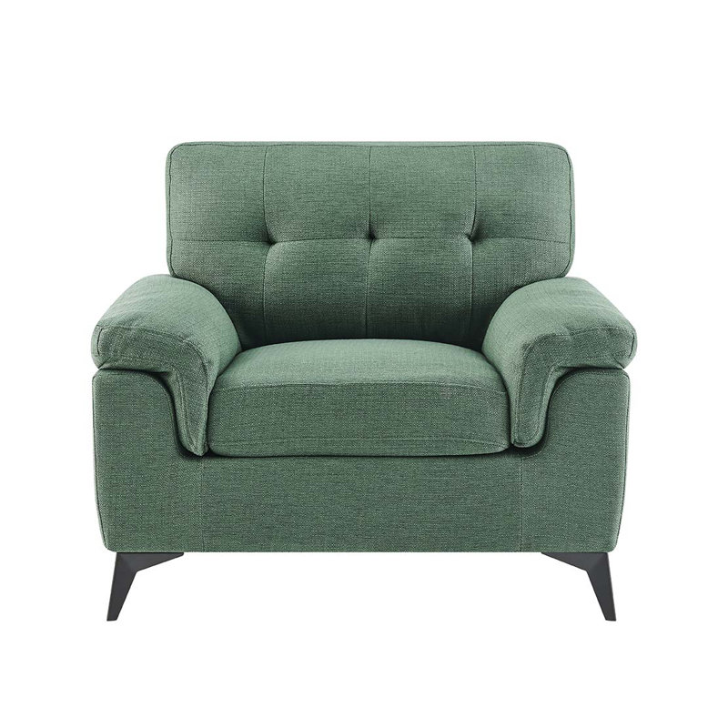 Kalyvakia Upholstered Armchair, Green