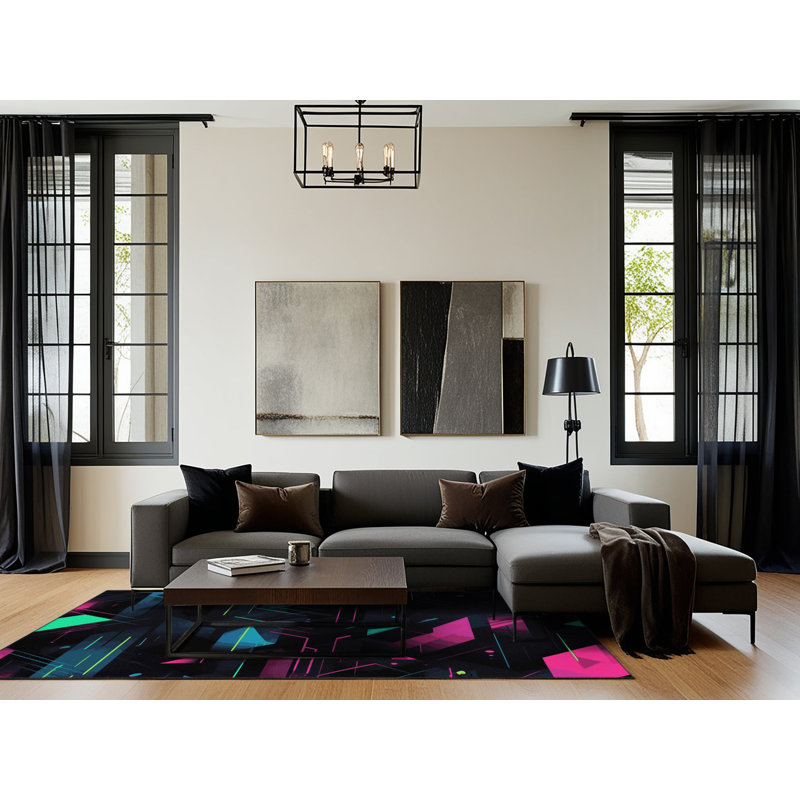 Nexus Stream Rug, Rectangle 5' x 8'