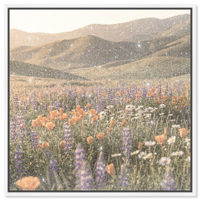 Lavender Hill Print by Oliver Gal