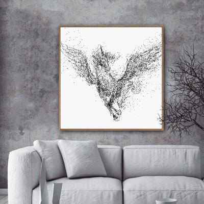 H16 Abatract, reproduction d'art sur toile