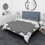 Black Microfiber Duvet Cover Set-66399747