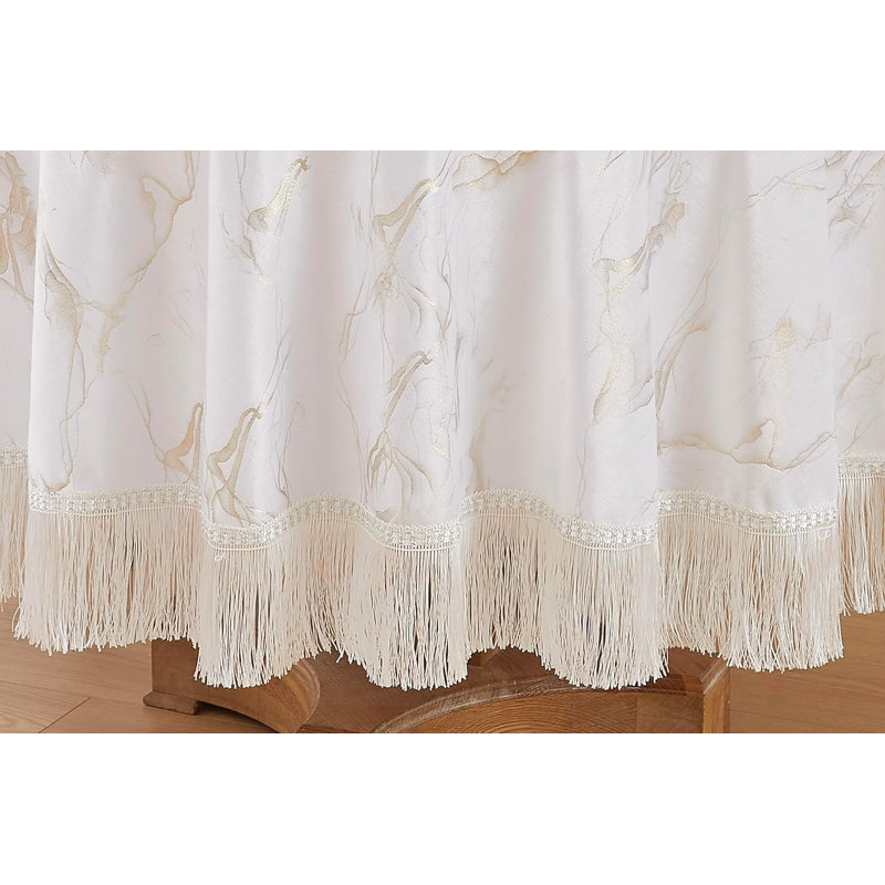Nappe Kist, Rond 90 po, Blanc