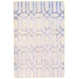 Hand Knotted Geometric Area Rug