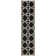 Rodgers Hand Woven Flat Weave Wool/Cotton Geometric Rug in Ivory/Black