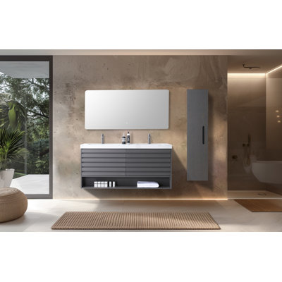 Armoire murale de salle de bain Asgun