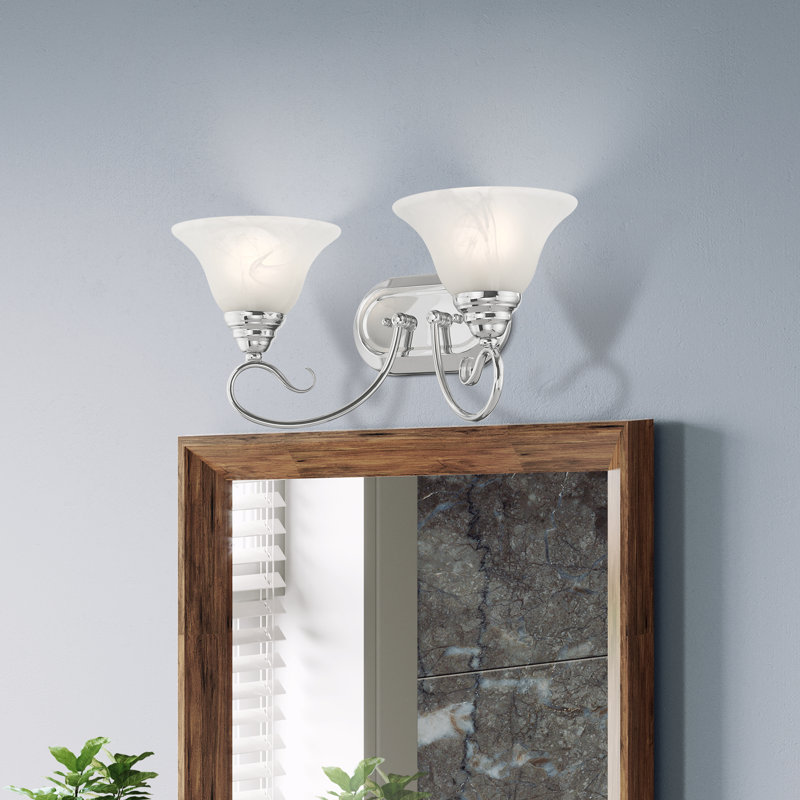 Aquala 2 - Light Dimmable Vanity Light, Polished Chrome
