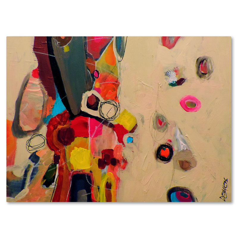 «La Famille» par Breagh, reproduction sur toile tendue, H 18 po x l 24 po