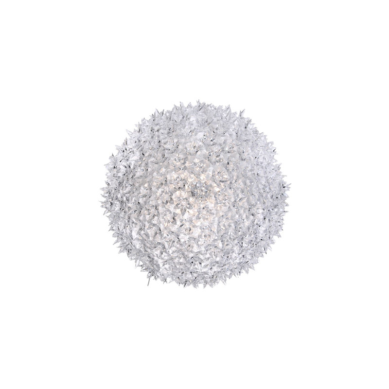 Bloom 1 - Light Semi Flush Mount, Transparent Crystal