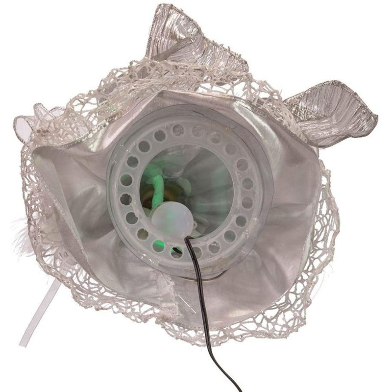 12'' Fabric Christmas Lighted Tree Topper