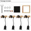  4-light Cord-hung Chandelier
