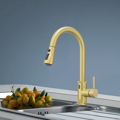 Robinet de cuisine avec capteur