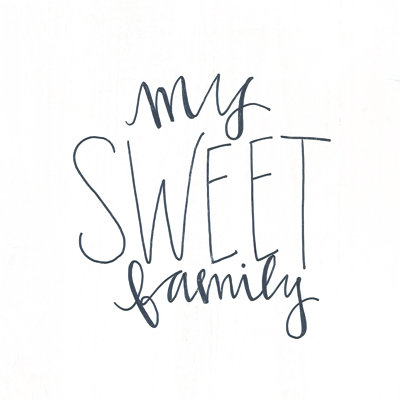 Sweet Family - Wrapped Canvas Print