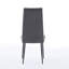 Ensemble de 2 chaises de salle à manger réglables en velours vert-1534757013