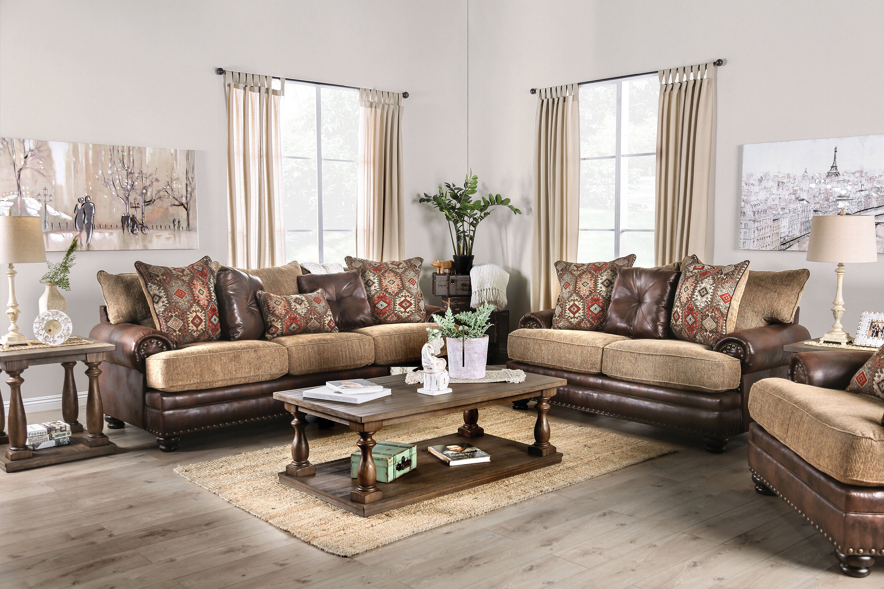 Millwood Pines Mcfarlane Living Room Set & Reviews | Wayfair
