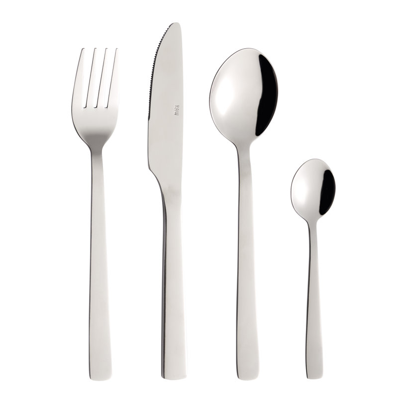 16 Piece Cutlery Set, Service for 4, Chrome
