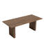 Simple Style Extendable Rectangular Dining Table for 6-8 People