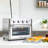 HomCom Toaster Oven