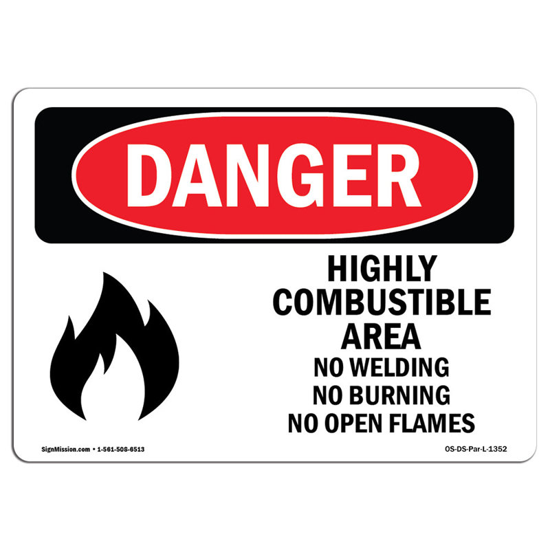 Plaque en aluminium hautement combustible et sans soudure 12 x 18, H 18 po x l 24 po x P 0,1 po